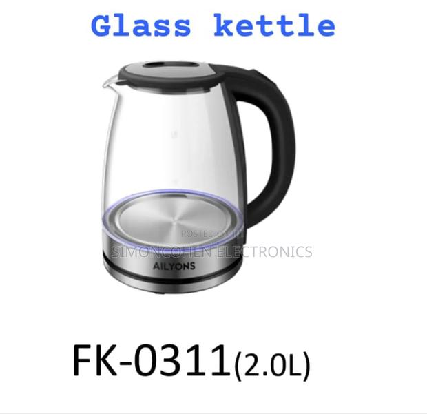 2.0 Litres Ailyons Glass Kettle