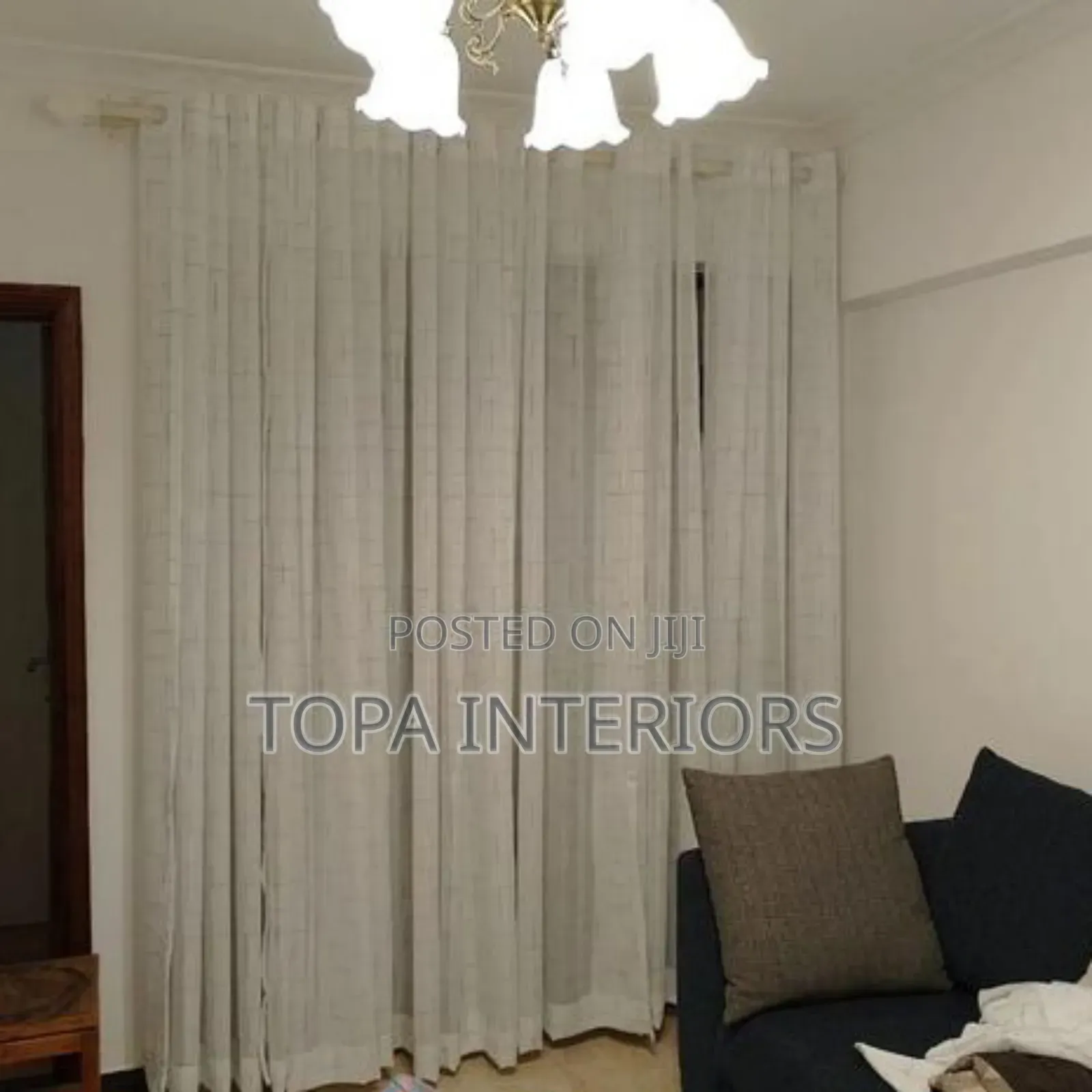 Sheer Curtains For Large Living Room And Bedroom Windows