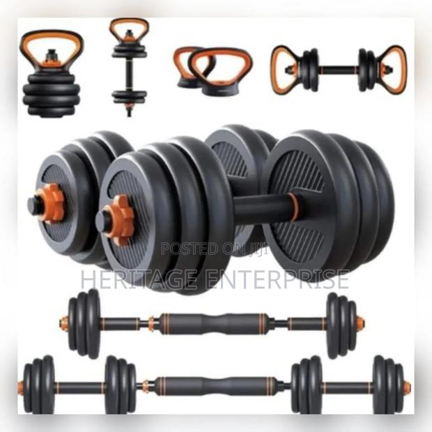 Weight Adjustable 30kg 6 in 1 Dumbbell
