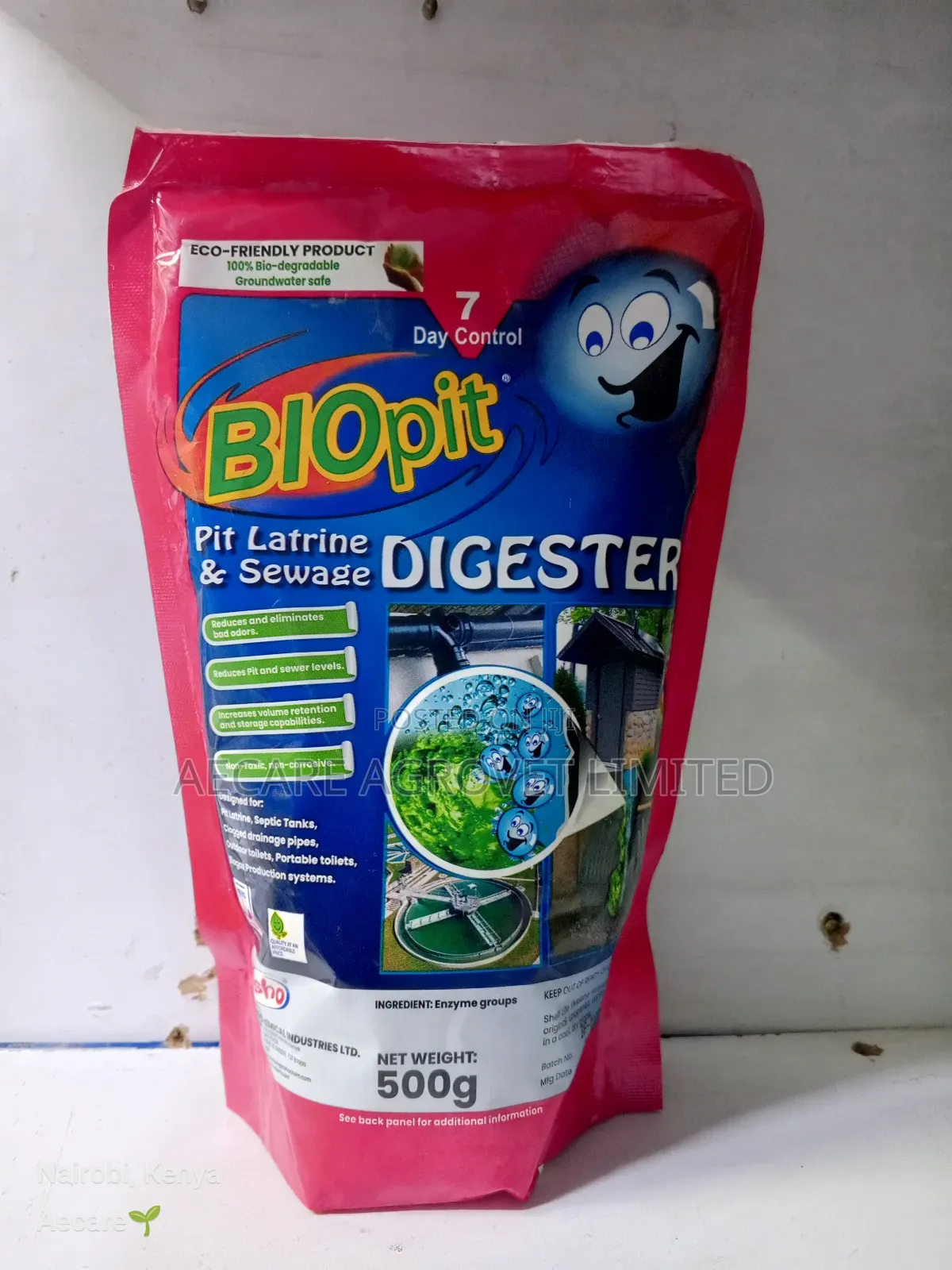 Biopit Pit Latrine Sewage Digester 500g