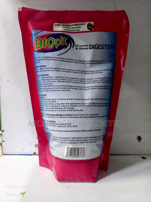 Biopit Pit Latrine Sewage Digester 500g - thumbnail 3