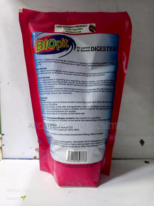Biopit Pit Latrine Sewage Digester 500g - thumbnail 4