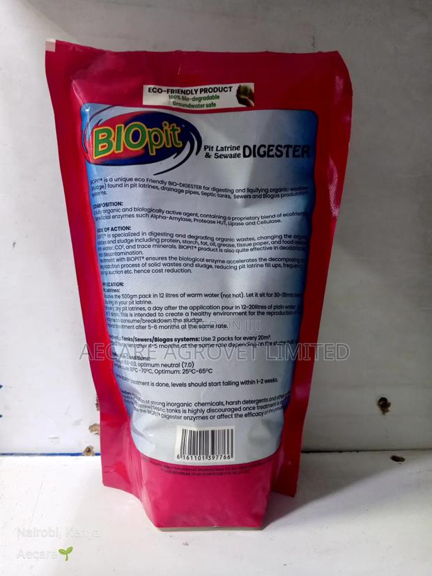 Biopit Pit Latrine Sewage Digester 500g - thumbnail 5