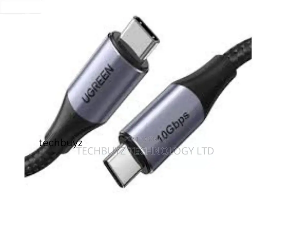 Ugreen Usbc 3.1 Gen2 Male to Male 5a Data Cable 100w, at 60hz
