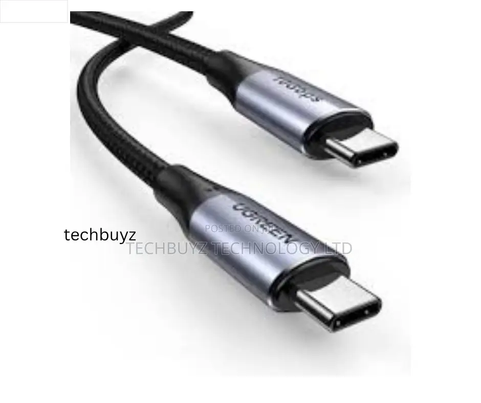 Ugreen Usbc 3.1 Gen2 Male to Male 5a Data Cable 100w, at 60hz