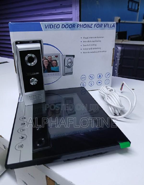 Videointercom Ir Camera 7''inch Screen Wiredvideo Doorphone