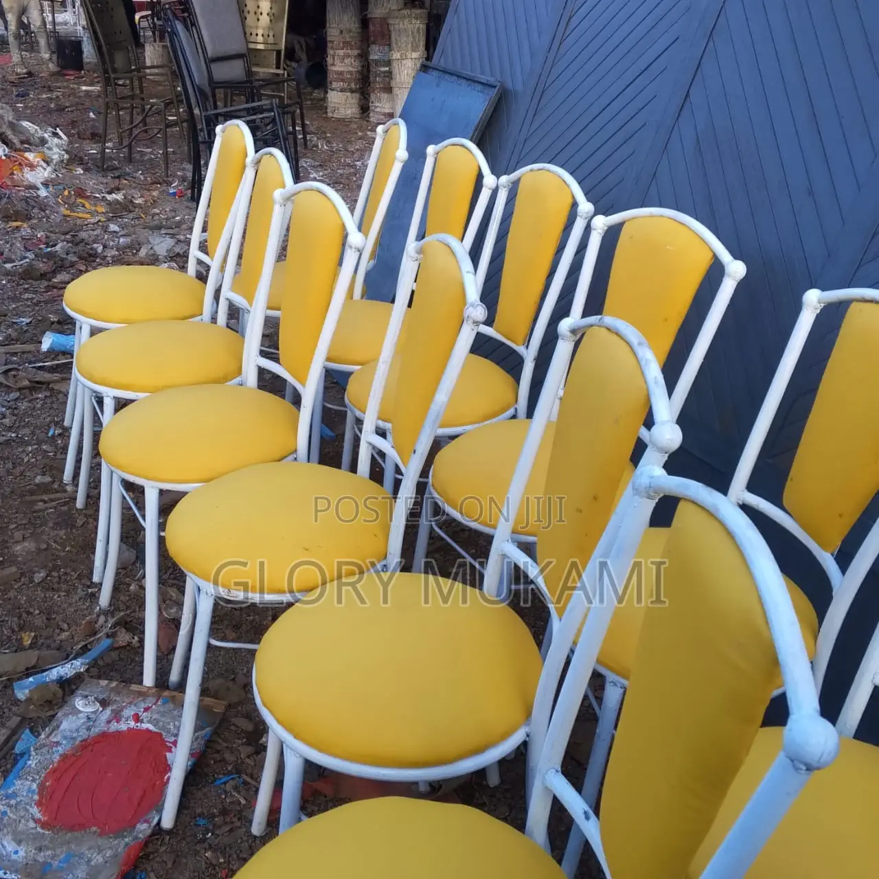 Restaurant And Bar Chairs Yellow