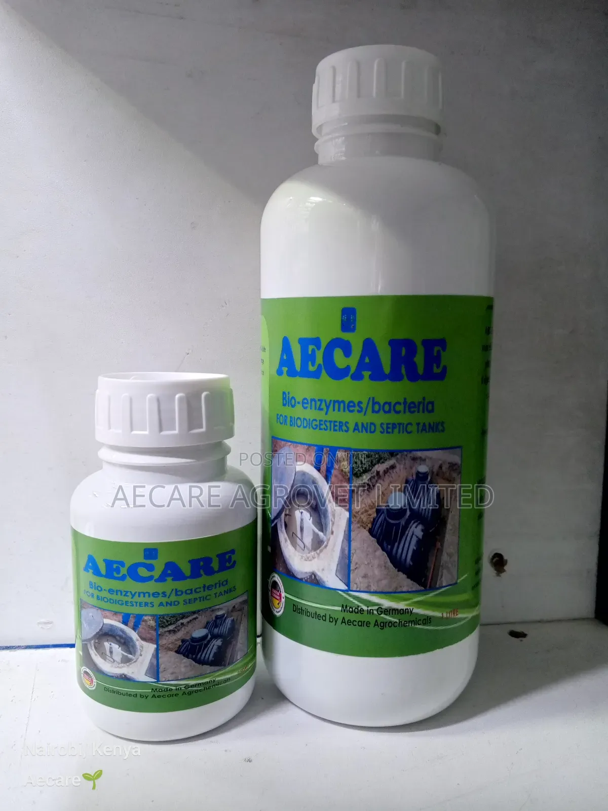 Aecare Bio-Enzymes /Bacteria 250ml and 1l