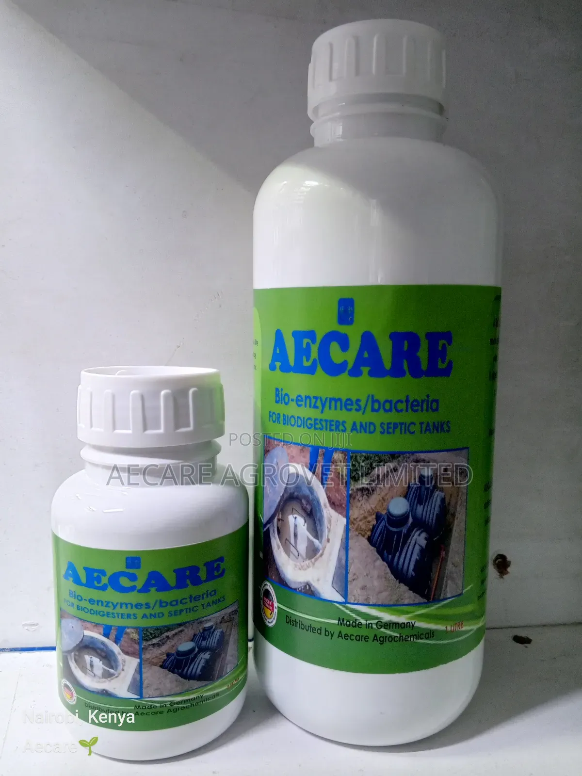 Aecare Bio-Enzymes /Bacteria 250ml and 1l