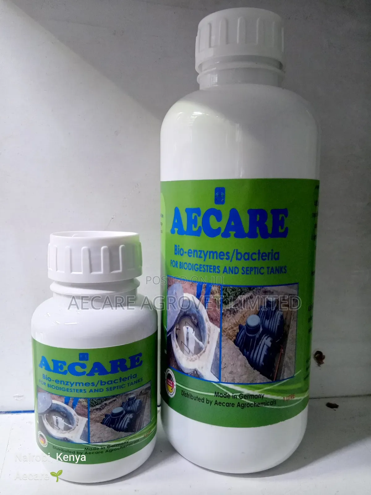 Aecare Bio-Enzymes /Bacteria 250ml and 1l