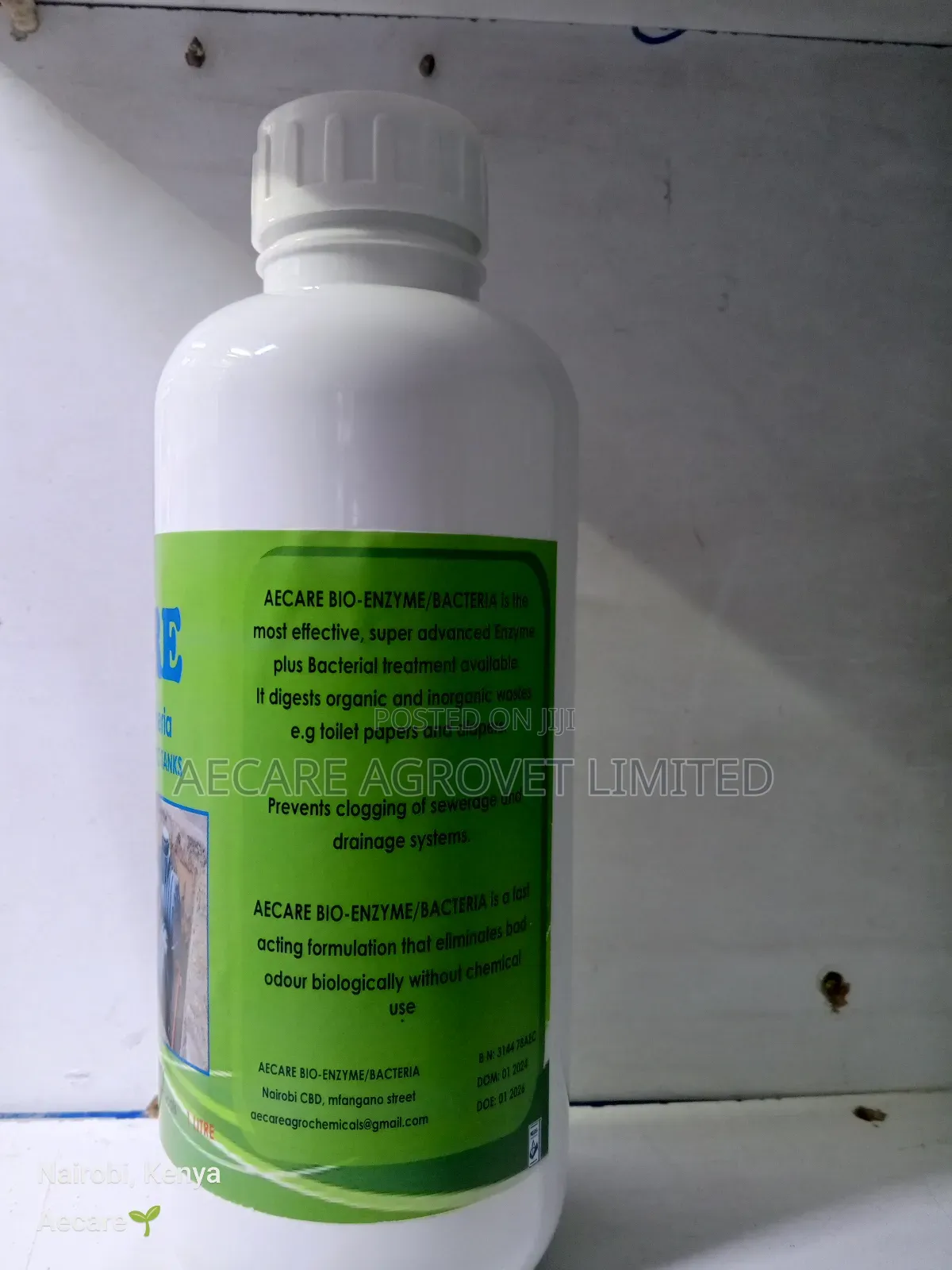 Aecare Bio-Enzymes /Bacteria 250ml and 1l