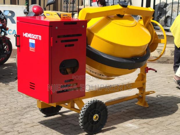 Menegotti 400l Diesel Concrete Mixer - main view