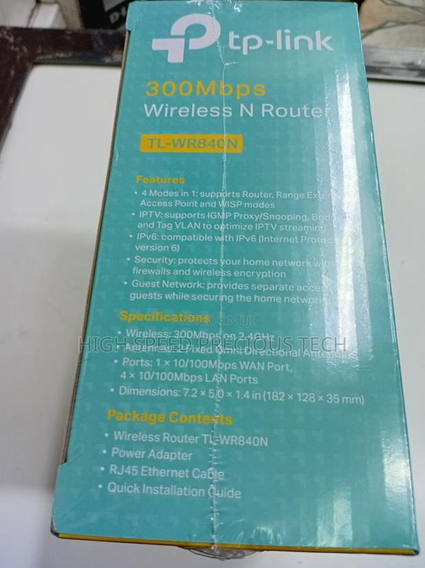 Tplink 840n 300mbps Router - thumbnail 2