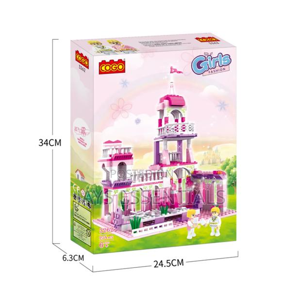 274pc Castle Building Blocks - thumbnail 3