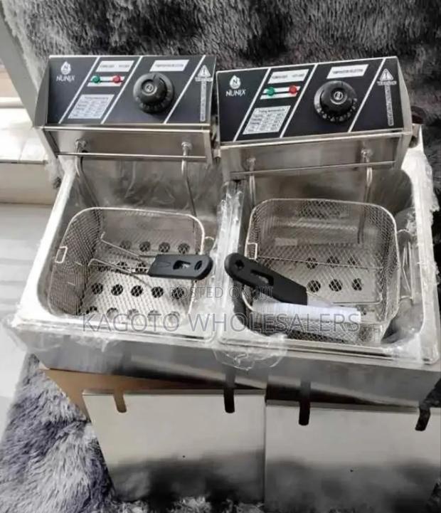 Nunix Double Deep Frier