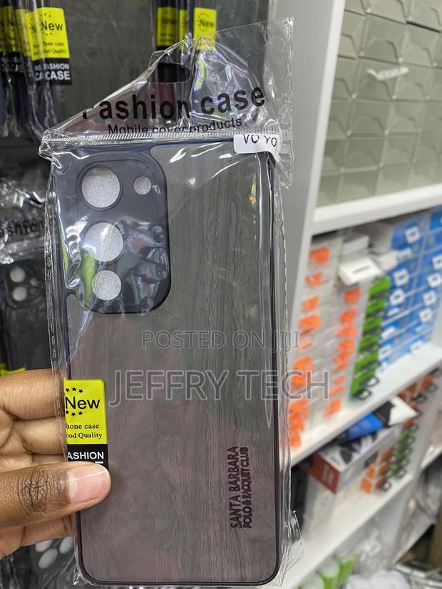 Crombie Leather Cover for Vivo Y04 With Silicone Bumper