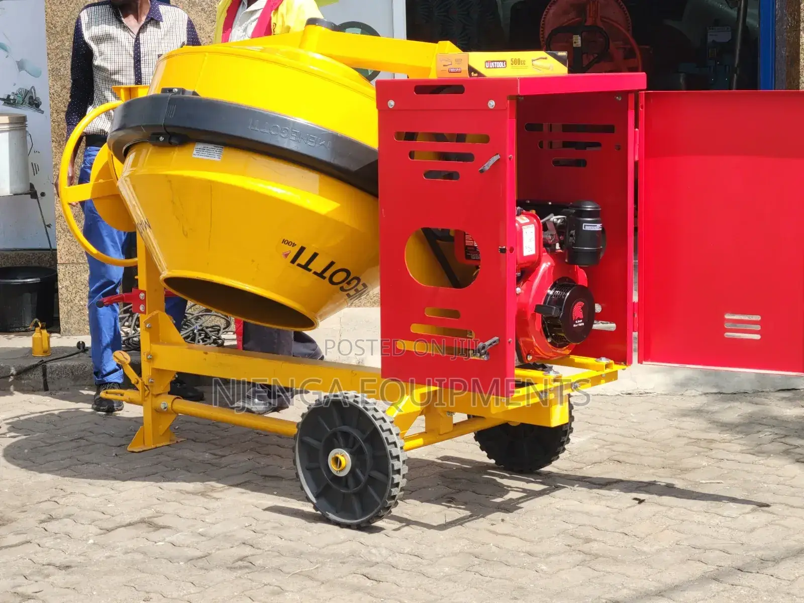 Menegotti Brazil Concrete Mixer 400l