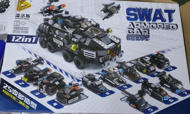 12pc Lego Swat Armored Car