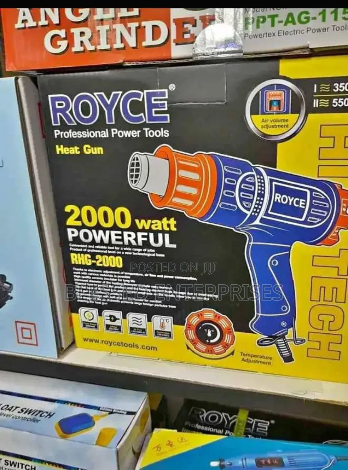 New Royce Heat Gun Machine/2000 Watts Royce Heat Gun