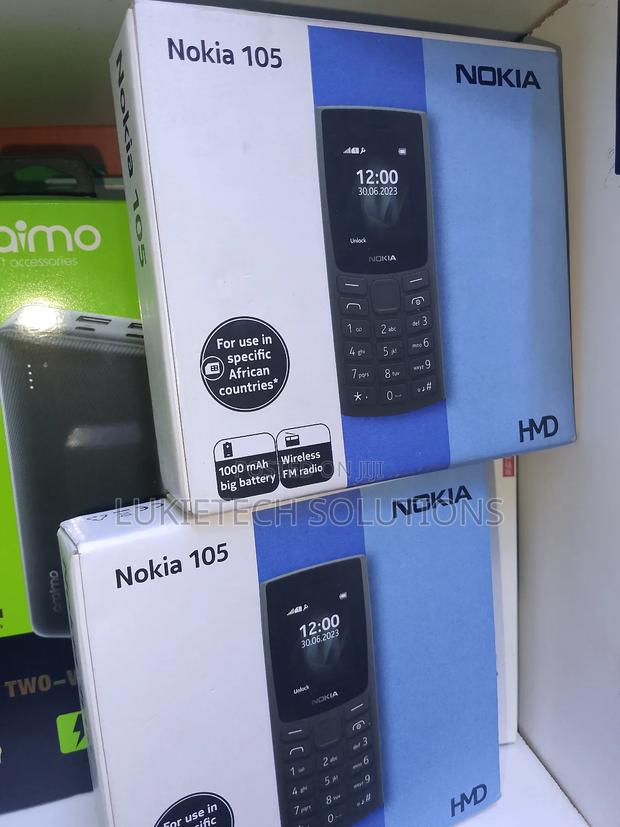 New Nokia 105 Black - thumbnail 2