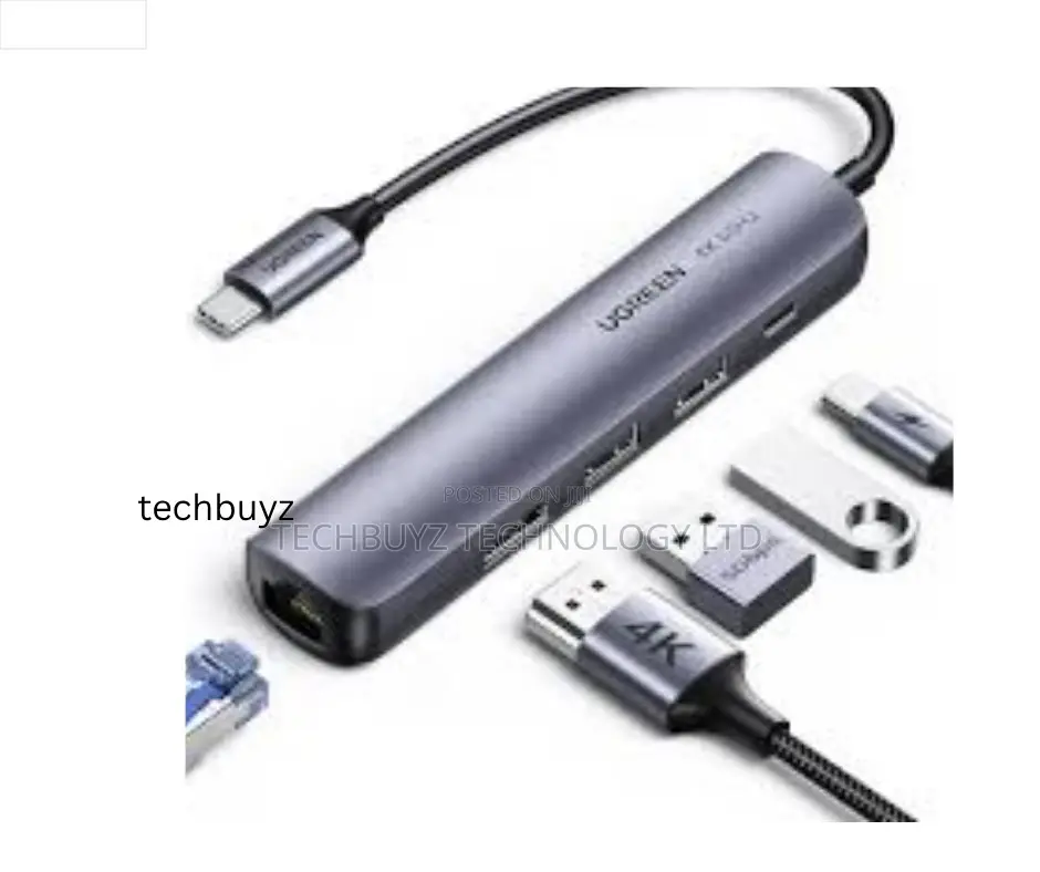 Ugreen 5-in-1 Usb-C Multifunction Adapter - Cm511