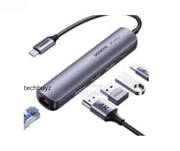 Ugreen 6-in-1 Usb-C Multifunction Adapter - Cm512 - thumbnail 2