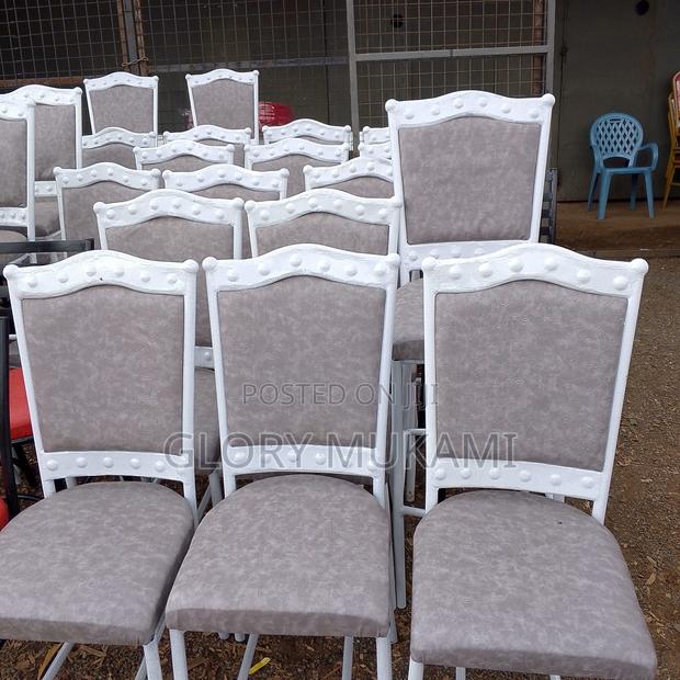 Grey Restaurant And Bar Coated Chairs