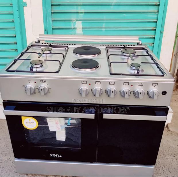 Von Cooker 4 Gas + 2 Electric Vcf964241nfs