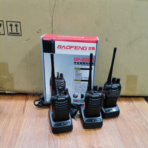 Long Range Walkie Talkie With Cable, Earpieces Bf-888s - main view