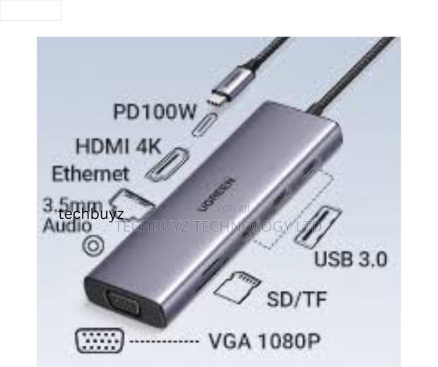 Ugreen 10-in-1 Usb-c Multifunction Adapter - Cm639