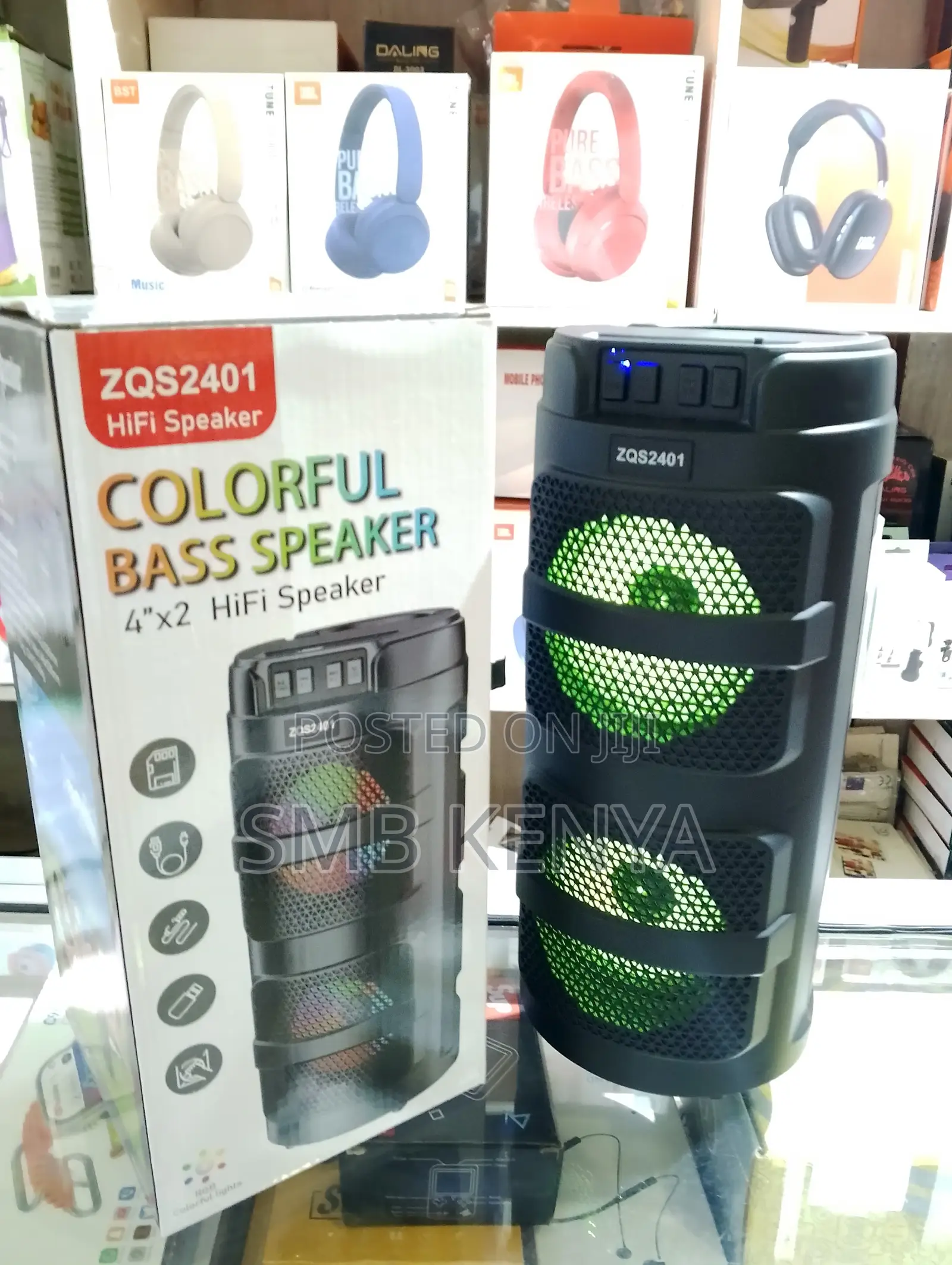 Zqs2401 Colorful Lighting Controlled Audio Speaker
