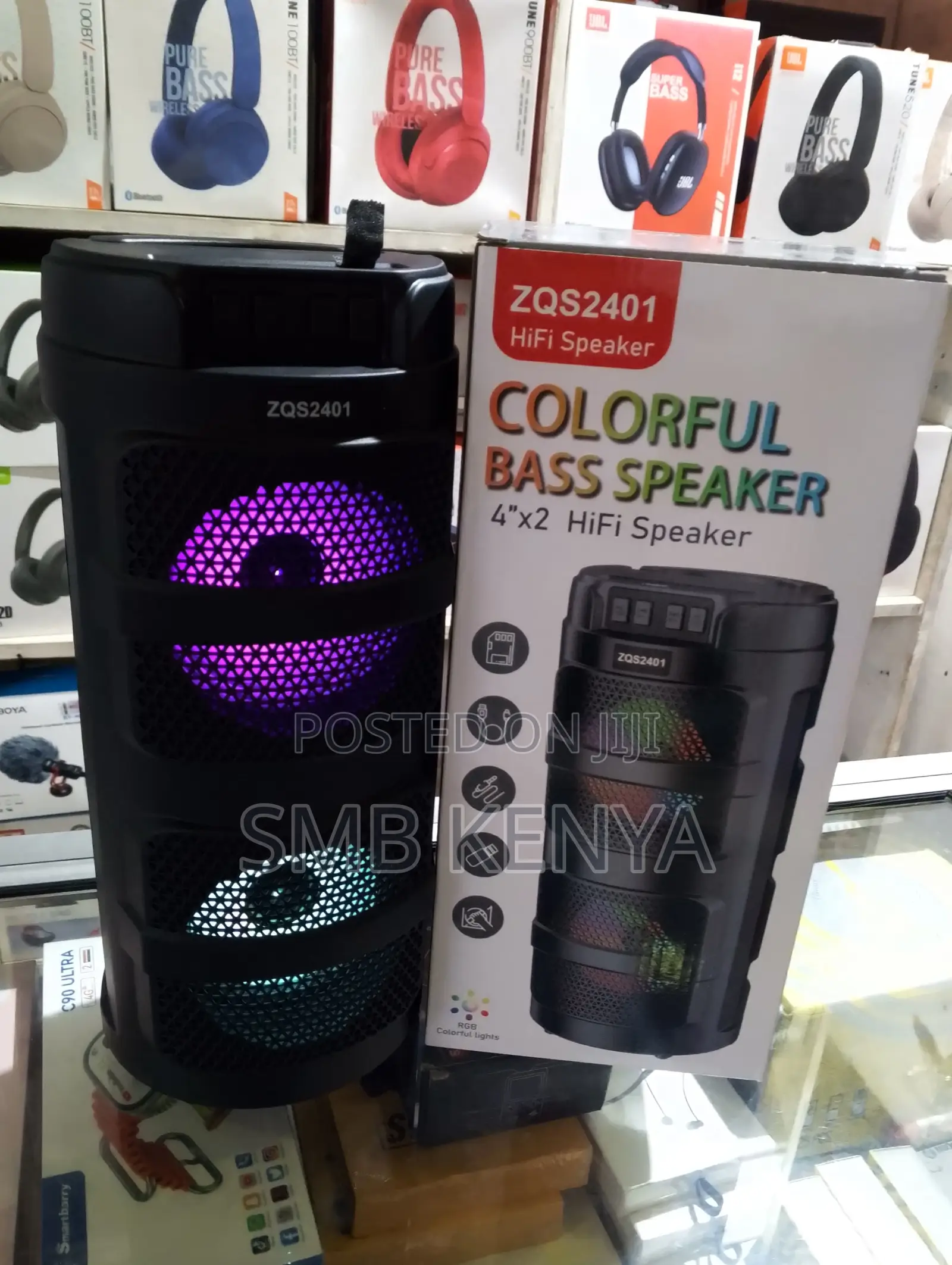 Zqs2401 4 Inch Supper Bass , Wireless, Portable Bluetooth Speaker