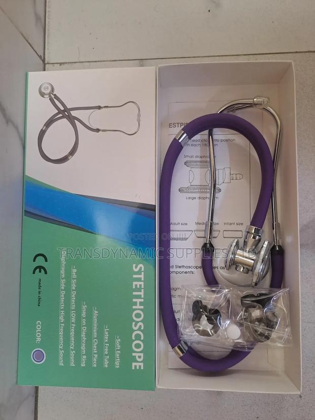 Purple Dual Tube Stethoscope