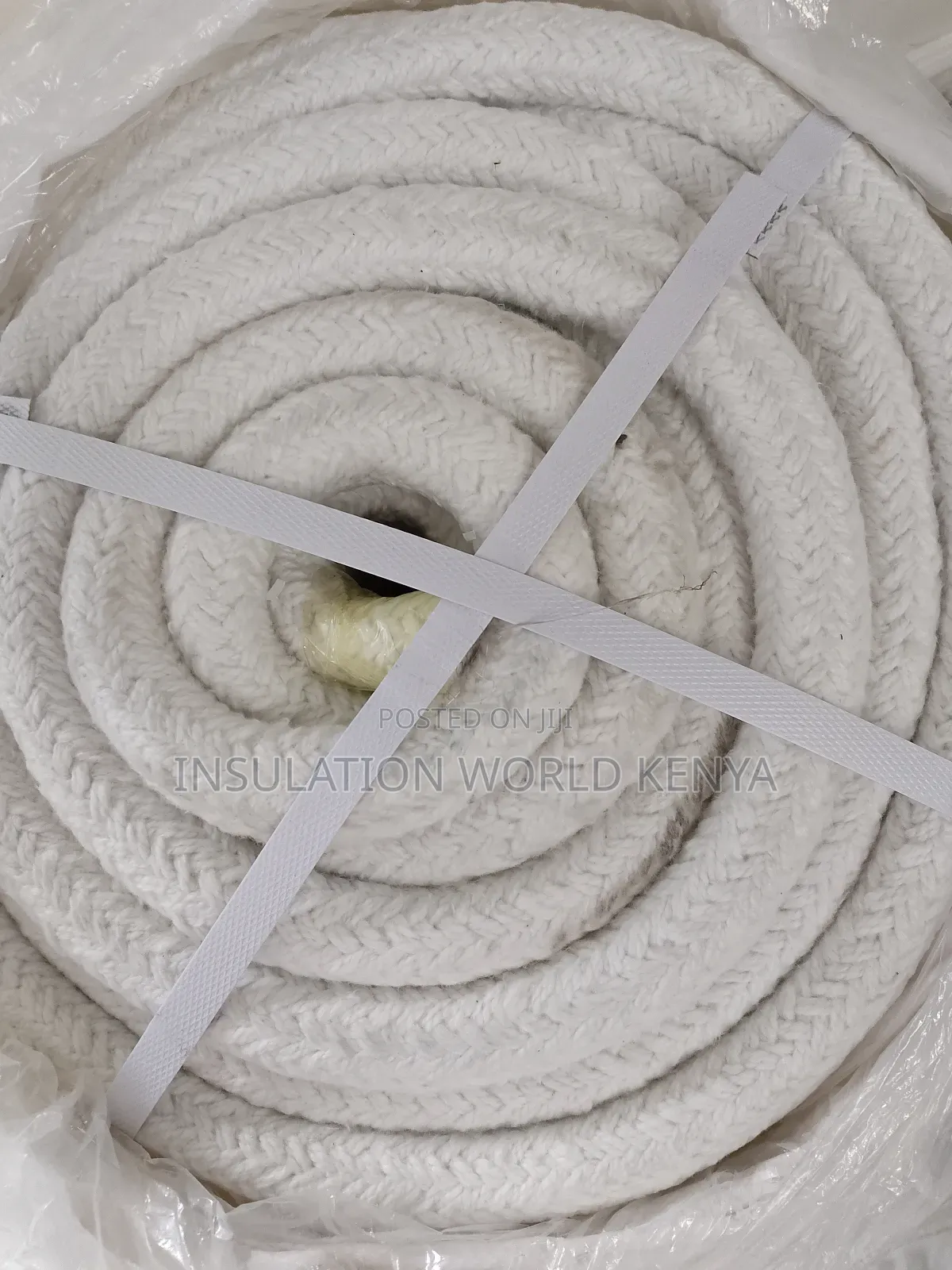 Ceramic Fiber Round Rope 25mm Diameter (P Mtr) Non-Asbestos