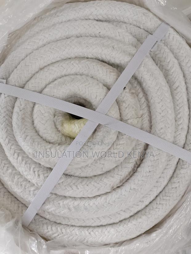 Ceramic Fiber Round Rope 25mm Diameter (P Mtr) Non-Asbestos