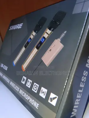 Wireless Universal Microphone Sm820a Low Budget