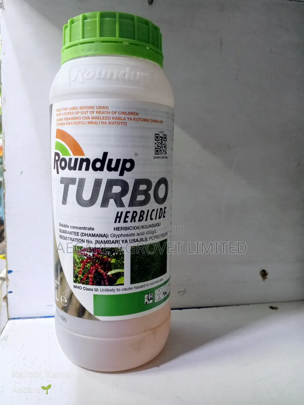 Round Up Turbo 480ec Herbicide 1litre