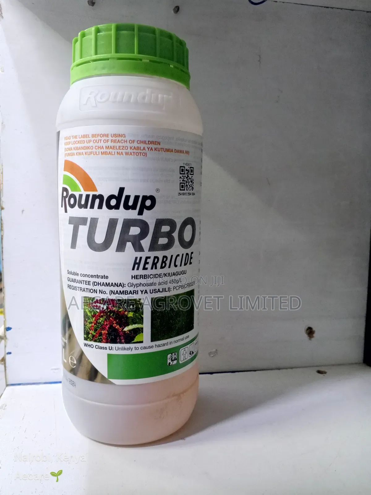 Round Up Turbo 480ec Herbicide 1litre