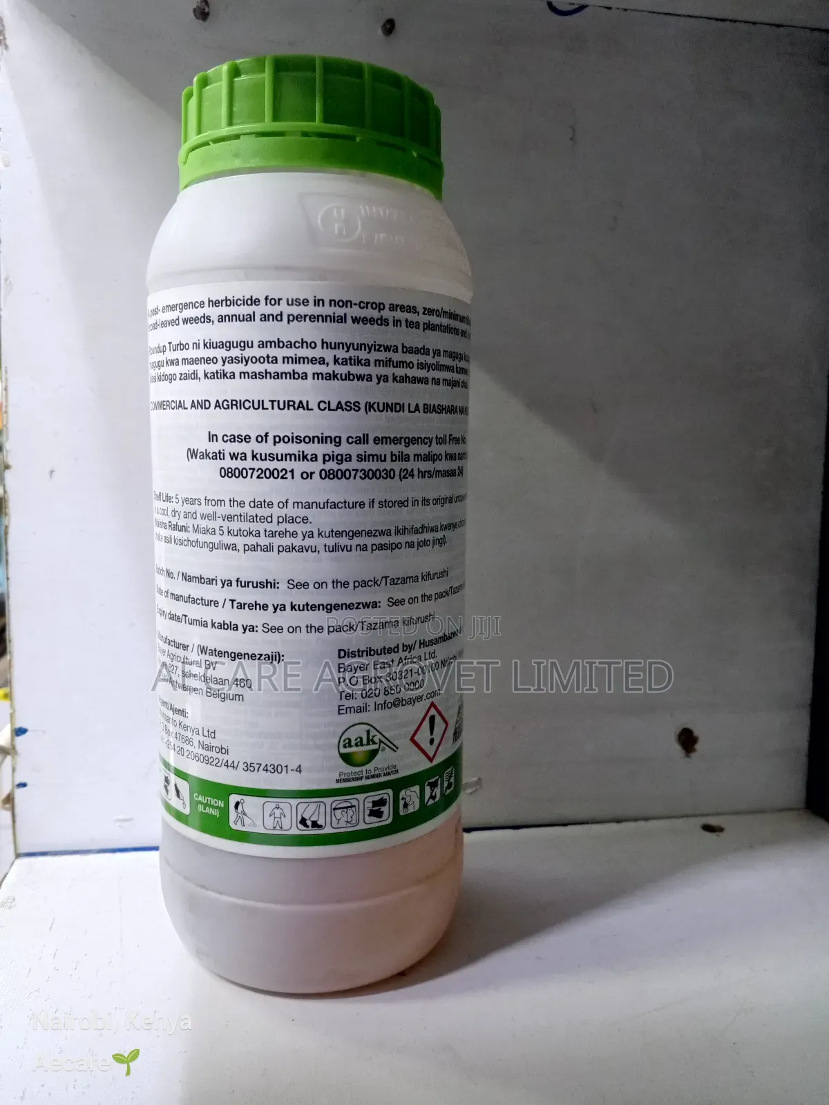 Round Up Turbo 480ec Herbicide 1litre