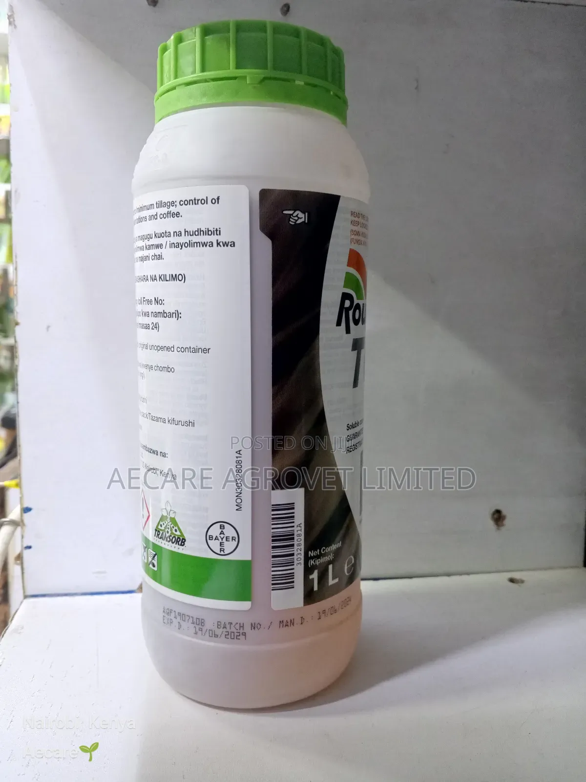 Round Up Turbo 480ec Herbicide 1litre