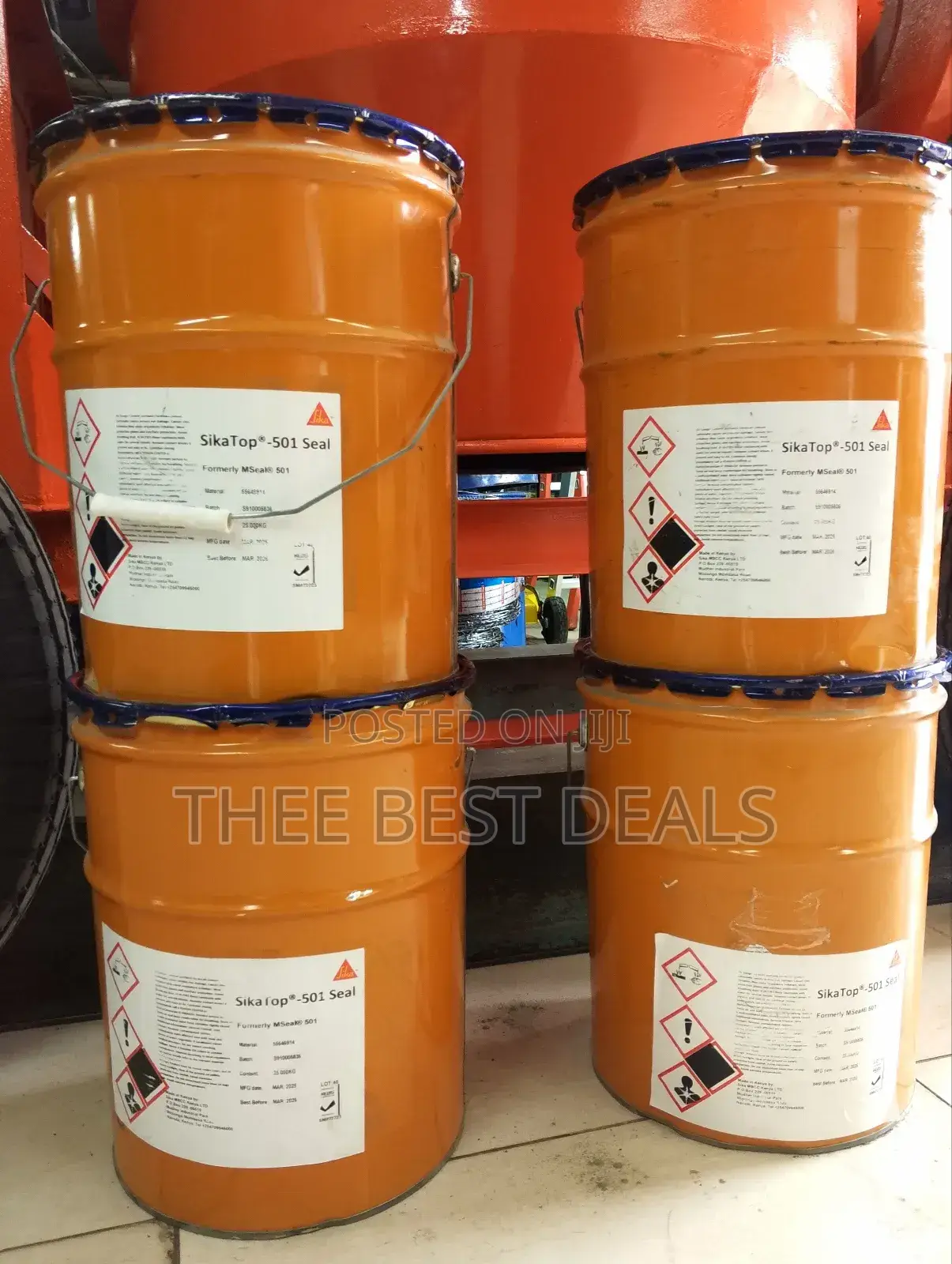 Sika Topseal 501/Waterproofing Sika Master Seal 501