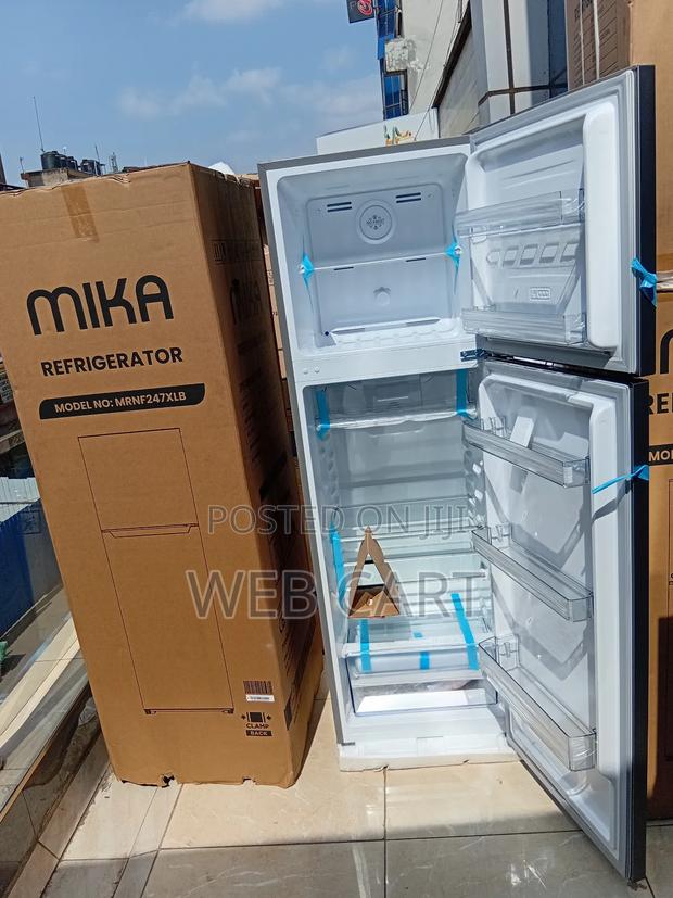 Mika 247l 2-Door Fridge – Top Freezer | Low Power Use