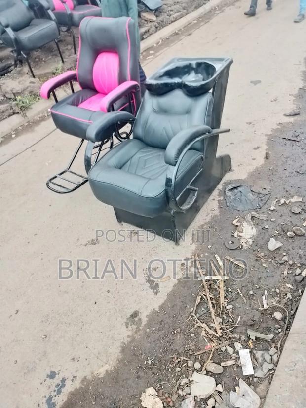 Unit Shampoo Sink. In Black - main view