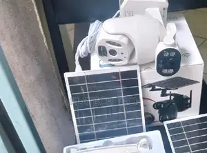 6mp Dual Lens Solar Camera With Night Vision ,./;'