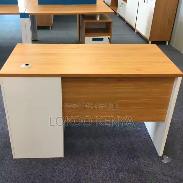 Office Desk : 1 Meter Square Executive Office Desk - thumbnail 2