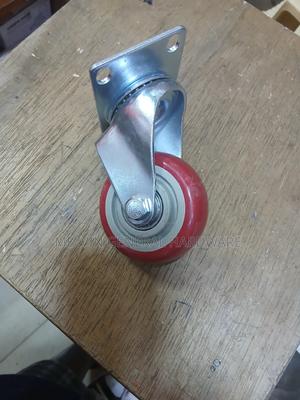 Red Castor /Trolley Wheel 3" - main view