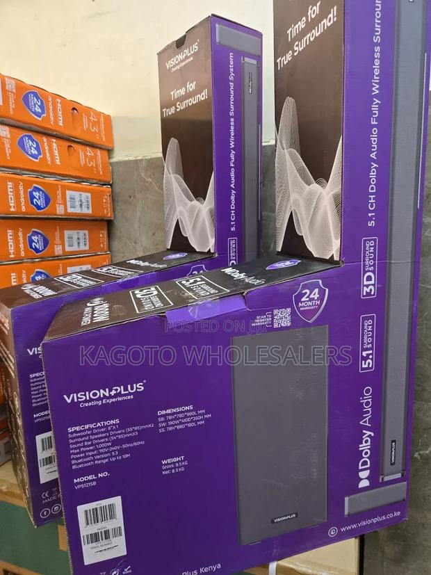 Vvision Sound Bar 5.1 Woofer - main view