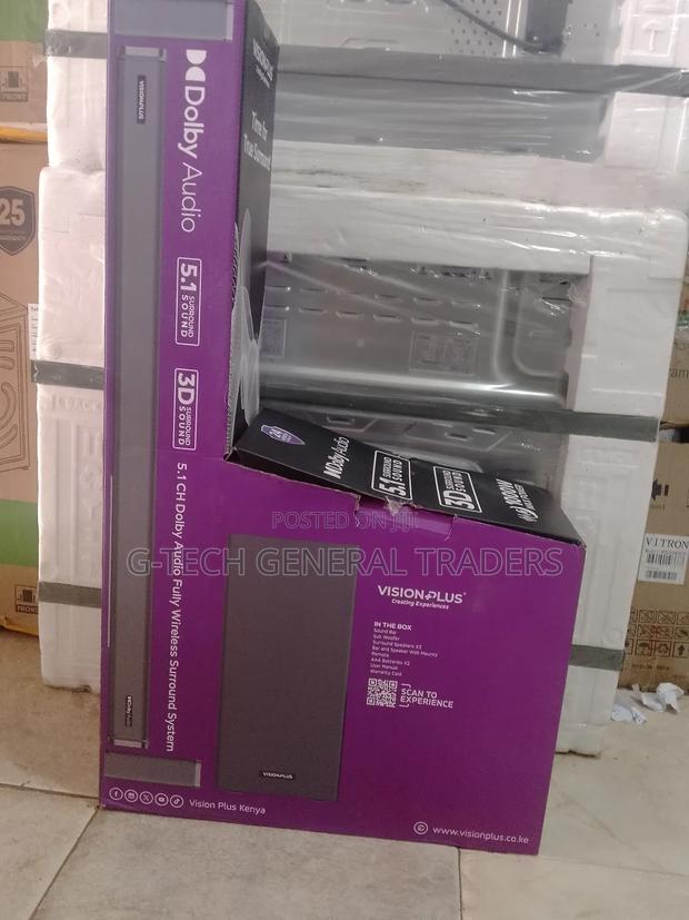 Vision 1000w 5.1 Channel Wireless Soundbar System