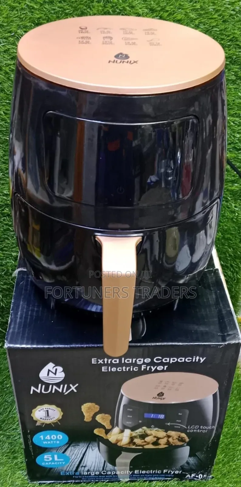 Air Frier 5ltrs Nunix Oil Free Air Frier