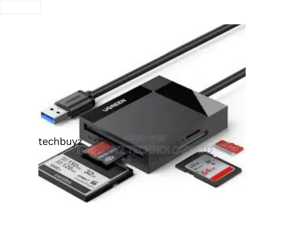 Ugreen Usb-a 3.0 All-in-One Card Reader 50cm - Cr125